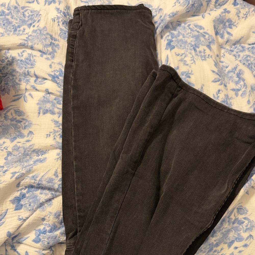 Free People Black Flare/ Bell Bottom Jeans